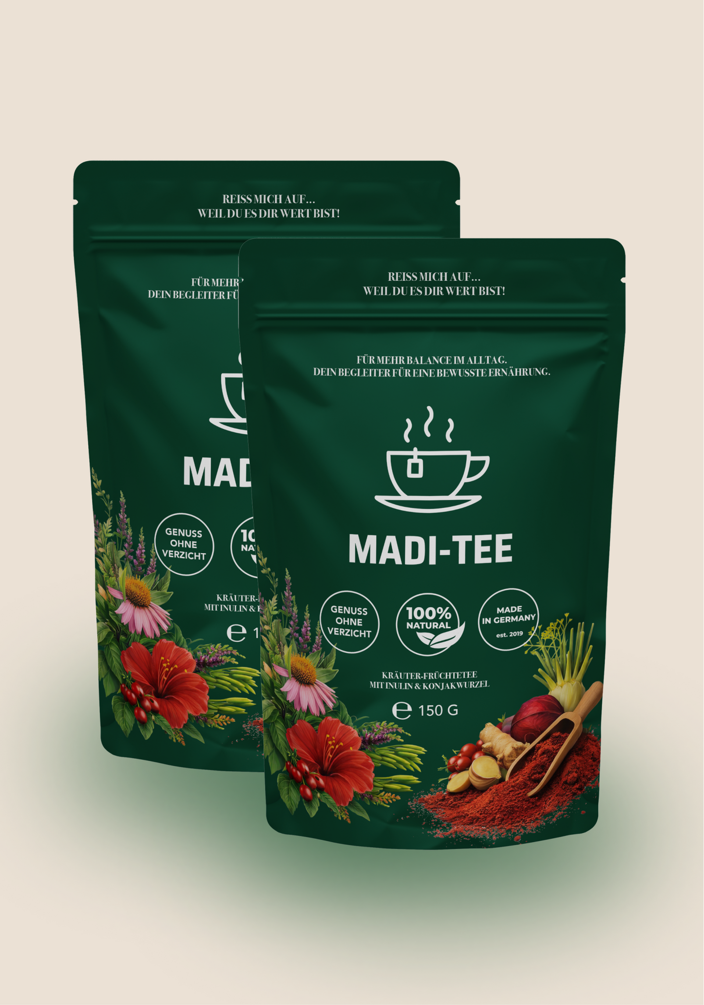 MADI-TEE Set 1+2 month pack (375 g)