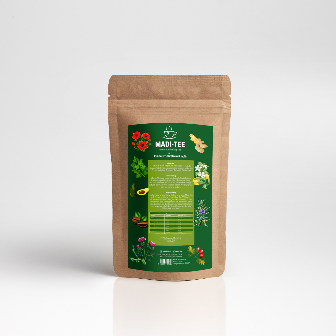 MADI-TEE 2 Monatspackung – 300g