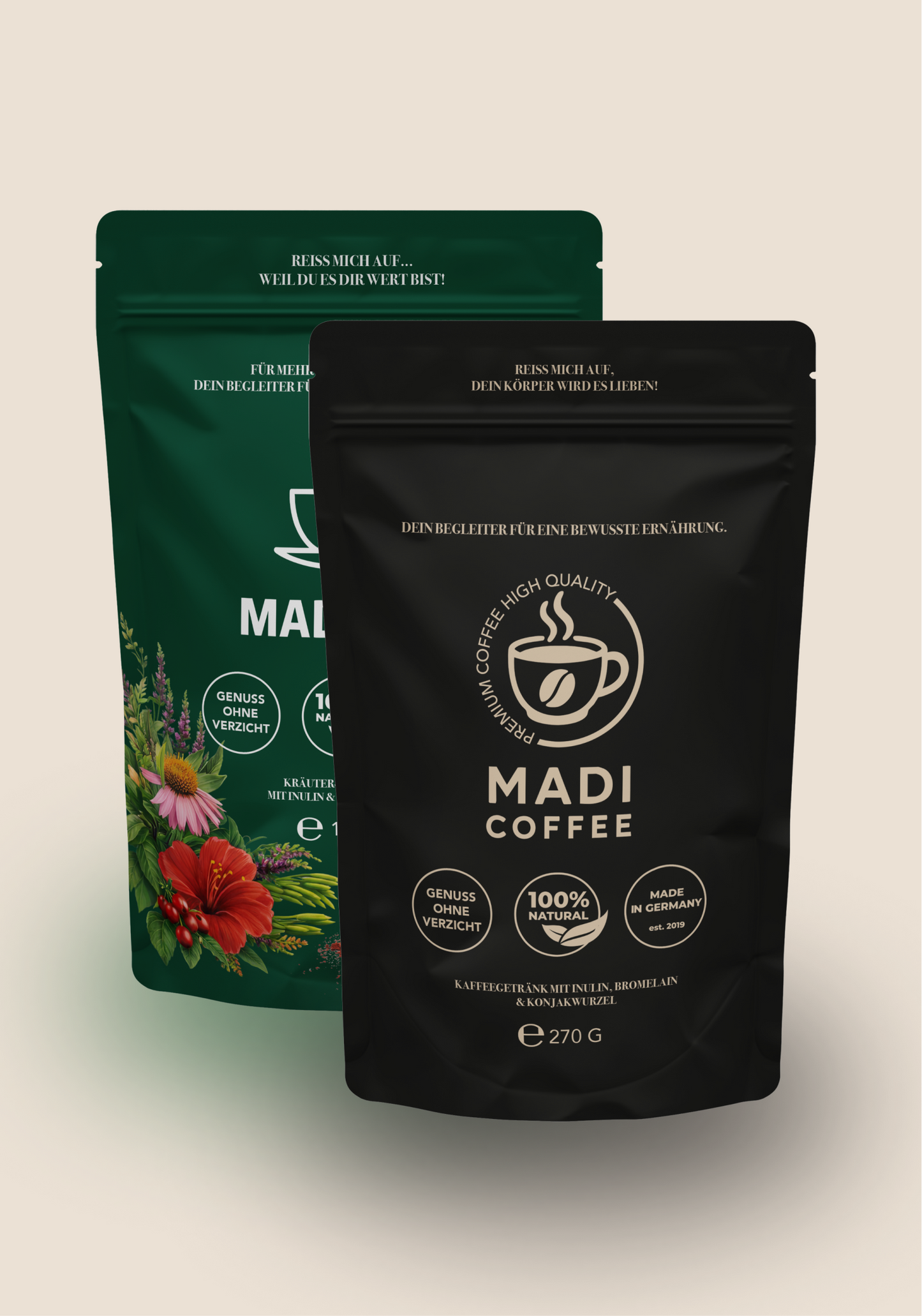 MADI-TEE Set 1+2 month pack (375 g)
