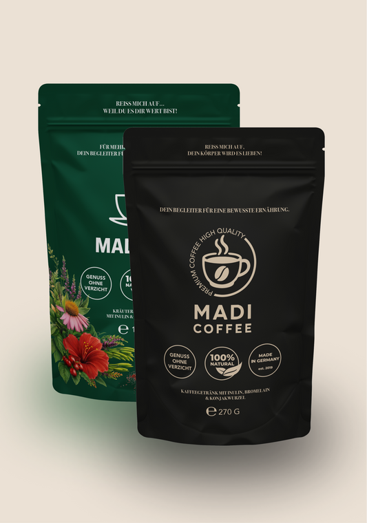 Kombi-Set: MADI-COFFEE (270g) & Madi TEE  (150g)